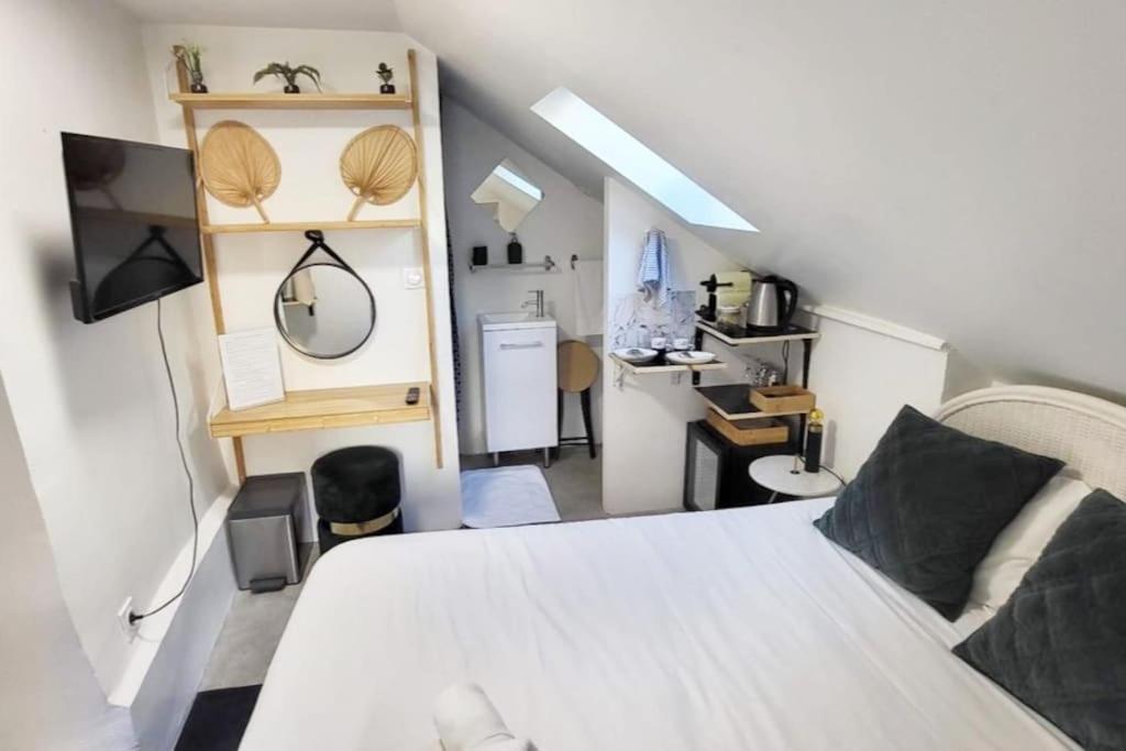Chambre - Bed & Breakfast - Plage 50M - Residence Saint-Malo Buitenkant foto