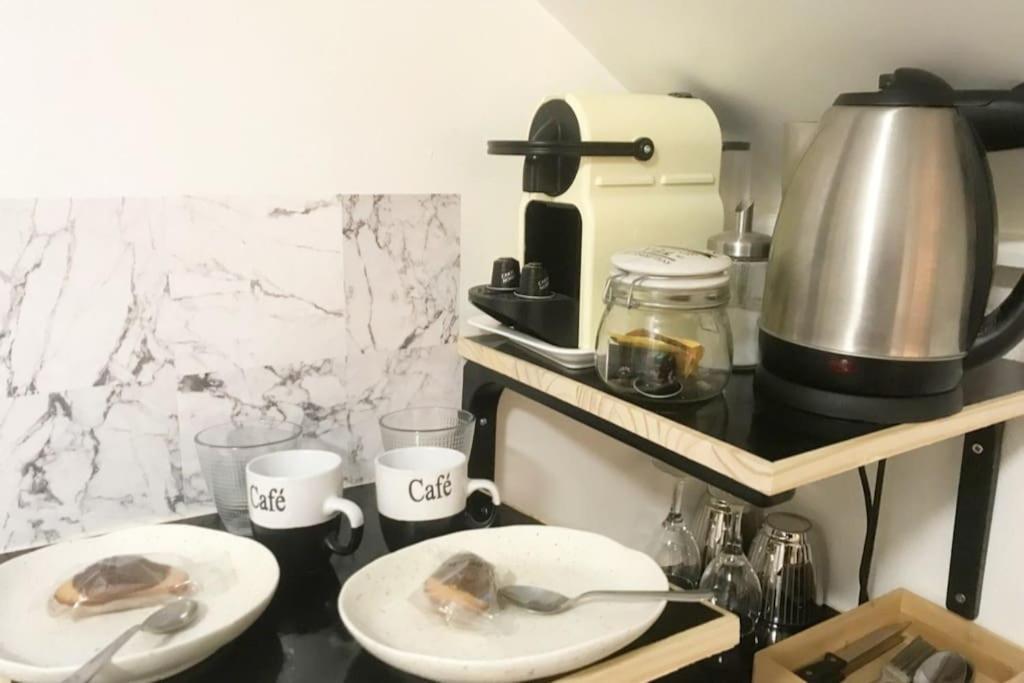 Chambre - Bed & Breakfast - Plage 50M - Residence Saint-Malo Buitenkant foto